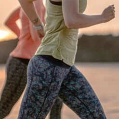 Ronhill Womens Life Tights: Deep Blue/MicroFloral -Sports Equipment Store ronhillwomenslifetightdeepbluemicrofloral6