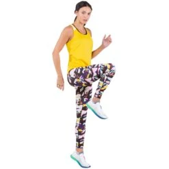 Ronhill Womens Life Tights: Graffiti -Sports Equipment Store ronhillwomenslifetightsgraffiti3