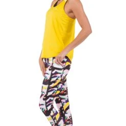 Ronhill Womens Life Tights: Graffiti -Sports Equipment Store ronhillwomenslifetightsgraffiti5
