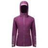 Ronhill Womens Tech Afterhours Jacket: Grape/Mango/Reflect -Sports Equipment Store ronhillwomenstechafterhoursjacketgrapemango1