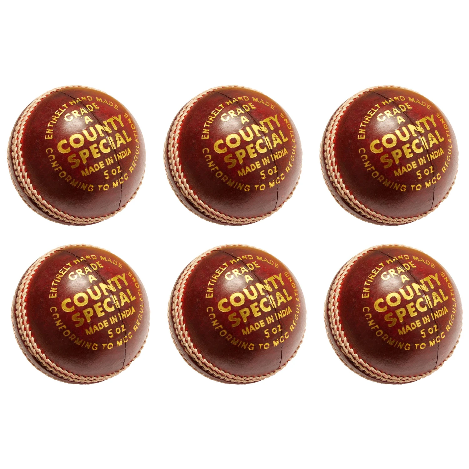 Salamander County Special Cricket Ball Box Of 6 4 Salamander County Special Cricket Ball Box Of 6 - Image 2