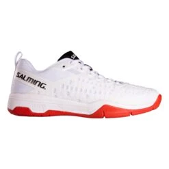 Salming Eagle Mens Indoor Shoes 2022: White/Red