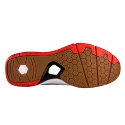 Salming Eagle Mens Indoor Shoes 2022: White/Red -Sports Equipment Store salmingeaglemensindoorshoes2022whitered3