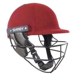 Shrey Armour 2.0 Steel Cricket Helmet: Maroon