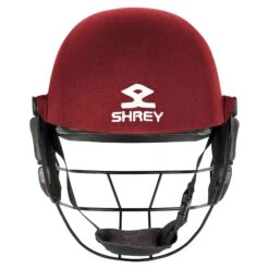 Shrey Armour 2.0 Steel Cricket Helmet: Maroon -Sports Equipment Store shreyarmour20steelcrickethelmetmaroon3