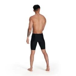 Speedo Mens Medley Logo Jammer: Black/Blue 8 Speedo Mens Medley Logo Jammer: Black/Blue -Sports Equipment Store speedomensmedleylogojammerblackblue3