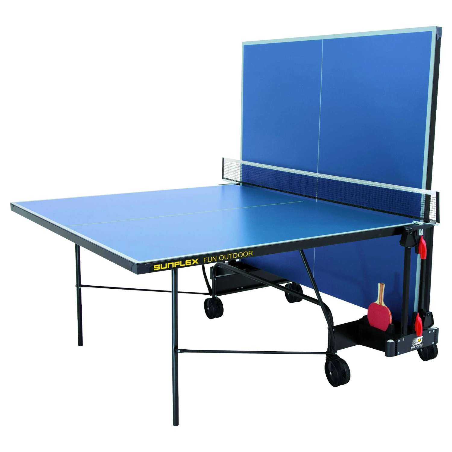 Sunflex Fun Outdoor Table Tennis Table: Blue 4 Sunflex Fun Outdoor Table Tennis Table: Blue - Image 2