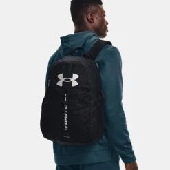 Under Armour Hustle Sport Backpack: Black -Sports Equipment Store underarmourhustlesportbackpackblack5