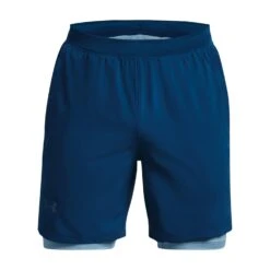 Under Armour Mens Launch Run 7inch 2-in-1 Running Shorts: Varsity Blue -Sports Equipment Store underarmourmenslaunchrun7inch2in1runningshortsvarsityblue7