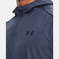 Under Armour Mens Storm Run Hooded Jacket: Downpour Grey -Sports Equipment Store underarmourmensstormrunhoodedjacketdownpourgrey6