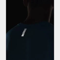 Under Armour Mens Streaker Run Short Sleeve Tee: Capri Blue -Sports Equipment Store underarmourmensstreakerrunshortsleeveteecapriblue6