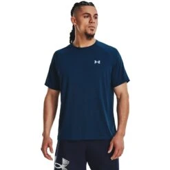 Under Armour Mens Tech 2.0 Short Sleeve Tee: Varsity Blue