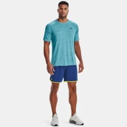 Under Armour Mens Tiger Tech 2.0 Short Sleeve Tee: Glacier Blue -Sports Equipment Store underarmourmenstigertech2shortsleeveteeglacierblue3