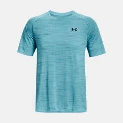 Under Armour Mens Tiger Tech 2.0 Short Sleeve Tee: Glacier Blue -Sports Equipment Store underarmourmenstigertech2shortsleeveteeglacierblue4