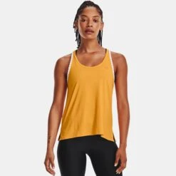 Under Armour Womens Knockout Tank: Yellow