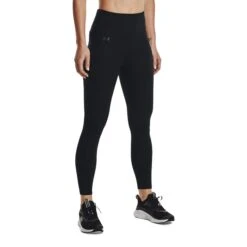 Under Armour Womens Motion Leggings: Black/Jet Grey