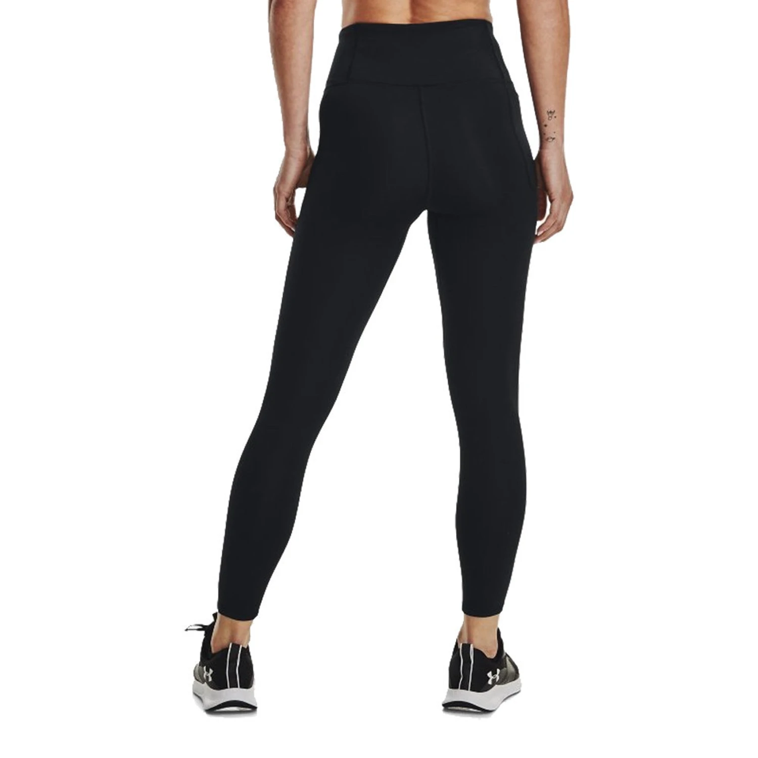 Under Armour Womens Motion Leggings: Black/Jet Grey 4 Under Armour Womens Motion Leggings: Black/Jet Grey - Image 2