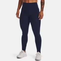 Under Armour Womens Motion Leggings: Midnight Navy/Black