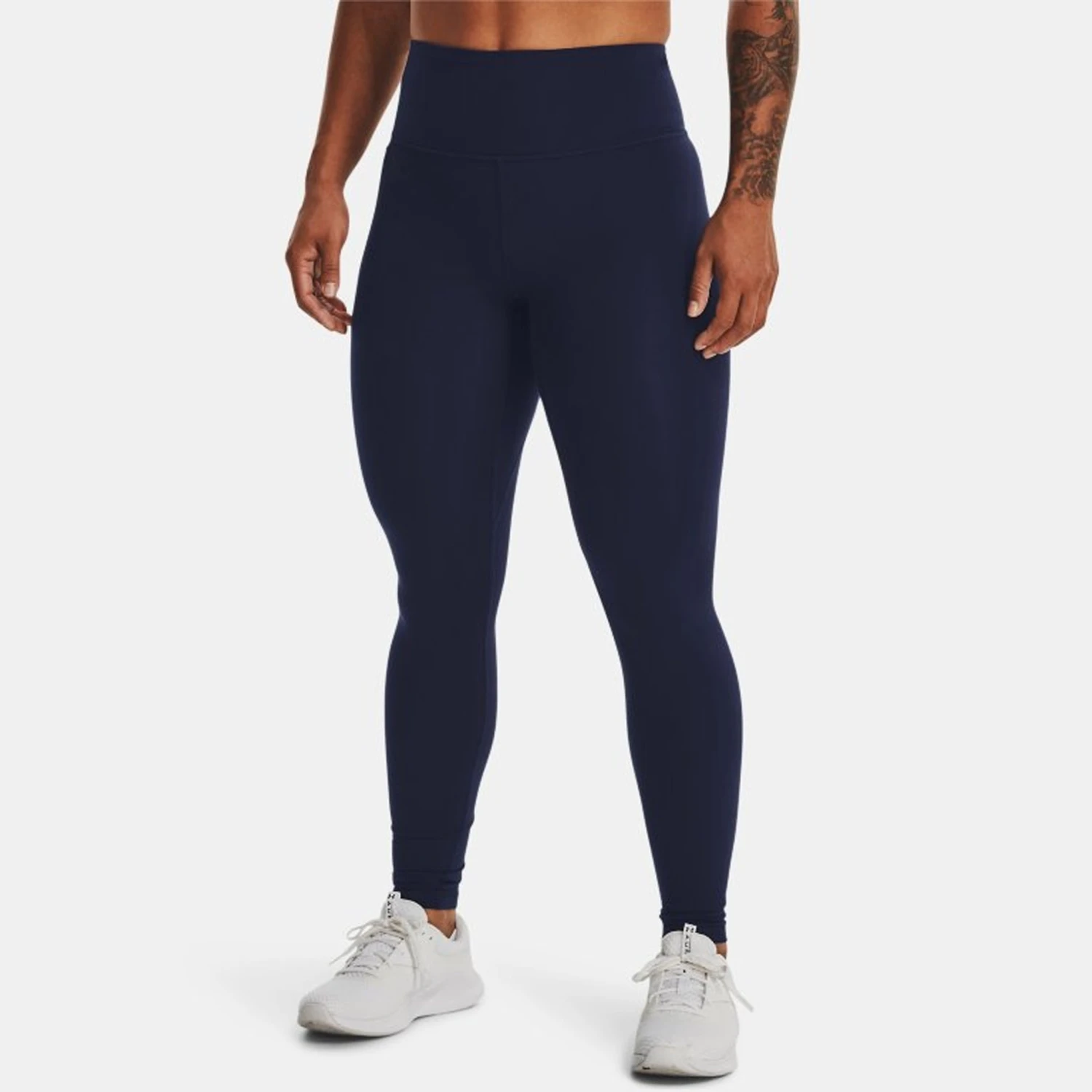 Under Armour Womens Motion Leggings: Midnight Navy/Black 3 Under Armour Womens Motion Leggings: Midnight Navy/Black