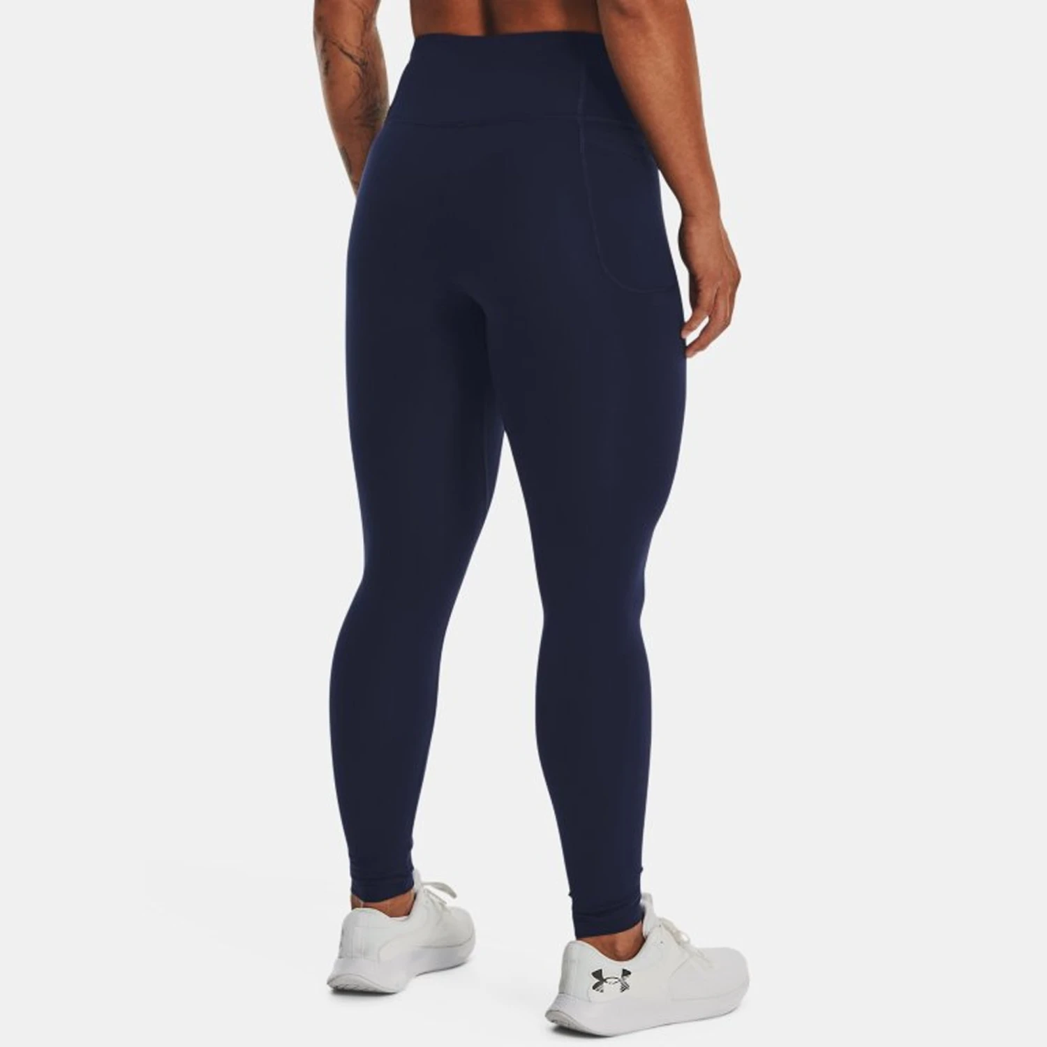 Under Armour Womens Motion Leggings: Midnight Navy/Black 4 Under Armour Womens Motion Leggings: Midnight Navy/Black - Image 2