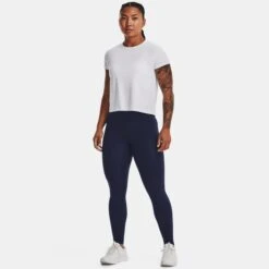 Under Armour Womens Motion Leggings: Midnight Navy/Black 10 Under Armour Womens Motion Leggings: Midnight Navy/Black -Sports Equipment Store underarmourwomensmotionleggingsmidnightnavy3
