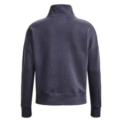 Under Armour Womens Rival Fleece Half Zip: Tempered Steel/White 11 Under Armour Womens Rival Fleece Half Zip: Tempered Steel/White -Sports Equipment Store underarmourwomensrivalfleecehalfziptemperedsteelwhite4