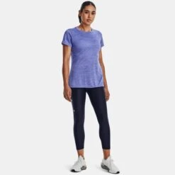 Under Armour Womens Tech Twist T-Shirt: Baja Blue 9 Under Armour Womens Tech Twist T-Shirt: Baja Blue -Sports Equipment Store underarmourwomenstechtwistt shirtbajablue3