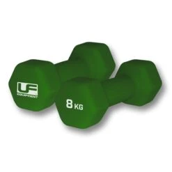 Urban Fitness Neo Hex Dumbbells (Pair) -Sports Equipment Store urbanfitnessneo hexdumbbells8kg