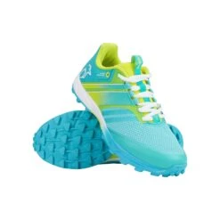 Kookaburra Vivid Astro Hockey Shoes: Mint/Yellow