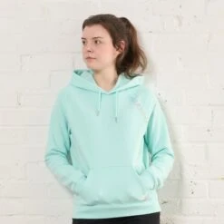 Piranha Lifestyle Womens Hoodie: Caribbean Blue