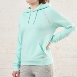 Piranha Lifestyle Womens Hoodie: Caribbean Blue 8 Piranha Lifestyle Womens Hoodie: Caribbean Blue -Sports Equipment Store womenscaribbeanbluehoodie2