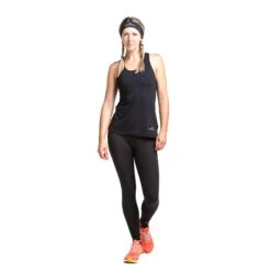 Ronhill Womens Core Knit Tank: Black/Bright White 8 Ronhill Womens Core Knit Tank: Black/Bright White -Sports Equipment Store womenscoretankblack3