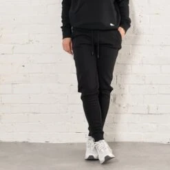 Piranha Lifestyle Womens Fitted Jogger Pants: Black 7 Piranha Lifestyle Womens Fitted Jogger Pants: Black -Sports Equipment Store womenspiranhalifestyleblackjoggingpants3