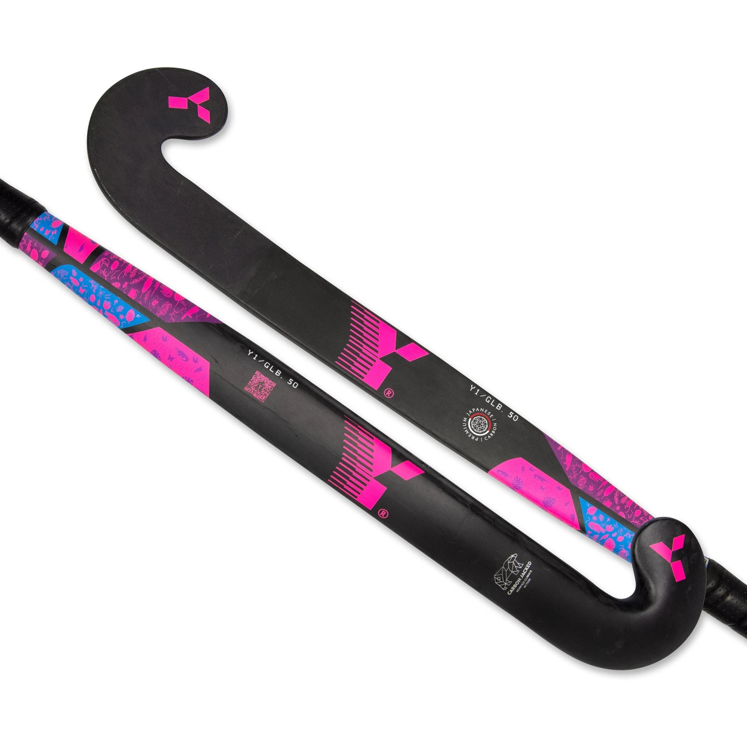 Y1 GLB 50 Hockey Stick 2022: Pink 3 Y1 GLB 50 Hockey Stick 2022: Pink