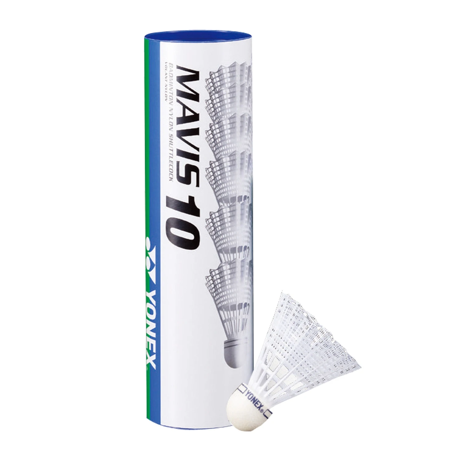 Yonex Mavis 10 Shuttlecocks: White 3 Yonex Mavis 10 Shuttlecocks: White
