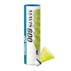 Yonex Mavis 600 Shuttlecocks: Yellow